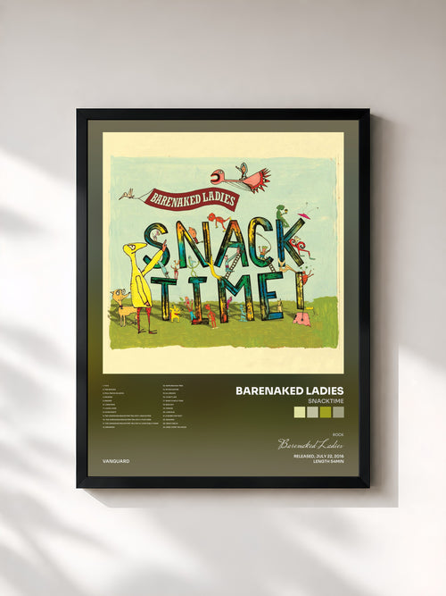 Barenaked Ladies · Snacktime — Affiche encadrée