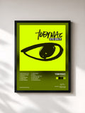 #noir Tableau de l'album Eye On It de tobyMac, cadre noir, imprimé et encadré en France