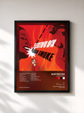 #noir Tableau de l'album Senor Smoke de Electric Six, cadre noir, imprimé et encadré en France