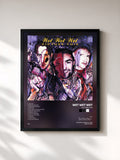 #noir Tableau de l'album Picture This de Wet Wet Wet, cadre noir, imprimé et encadré en France