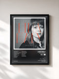 #noir Tableau de l'album Nur zu Besuch de Lina Maly, cadre noir, imprimé et encadré en France