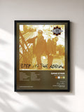 #noir Tableau de l'album Step In The Arena de Gang Starr, cadre noir, imprimé et encadré en France