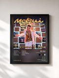 #noir Tableau de l'album O Bonde É Seu Ao Vivo (Live) de Mc Gui, cadre noir, imprimé et encadré en France