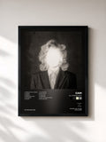 #noir Tableau de l'album All Things Light de Cam, cadre noir, imprimé et encadré en France