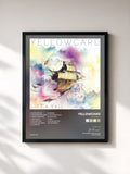 #noir Tableau de l'album Lift A Sail de Yellowcard, cadre noir, imprimé et encadré en France