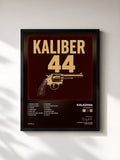 #noir Tableau de l'album Kaliber 44 de Kalazh44, cadre noir, imprimé et encadré en France