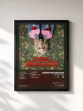 #noir Tableau de l'album Stranger Songs de Ingrid Michaelson, cadre noir, imprimé et encadré en France