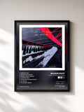 #noir Tableau de l'album Your City Gave Me Asthma de Wilbur Soot, cadre noir, imprimé et encadré en France