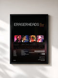 #noir Tableau de l'album Eraserheads: The Reunion Concert! de Eraserheads, cadre noir, imprimé et encadré en France