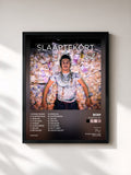 #noir Tableau de l'album Slaaptekort de Boef, cadre noir, imprimé et encadré en France