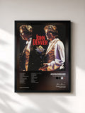 #noir Tableau de l'album The Wildlife Concert de John Denver, cadre noir, imprimé et encadré en France
