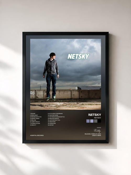 Netsky · Netsky — Affiche encadrée