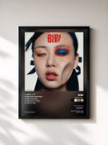 #noir Tableau de l'album Life is a Bi… de BIBI, cadre noir, imprimé et encadré en France