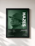 #noir Tableau de l'album Verborgen Parels 1977-1985 de André Hazes, cadre noir, imprimé et encadré en France