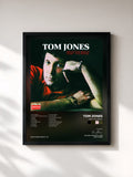 #noir Tableau de l'album Help Yourself de Tom Jones, cadre noir, imprimé et encadré en France