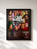 #noir Tableau de l'album I Love Boosters (Original Motion Picture Score) de Tune-Yards, cadre noir, imprimé et encadré en France
