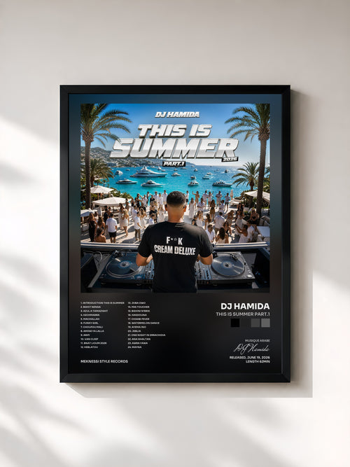 DJ Hamida · THIS IS SUMMER PART.1 — Stampa incorniciata