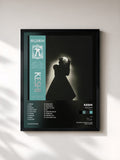 #noir Tableau de l'album Requiem (Deluxe) de Keshi, cadre noir, imprimé et encadré en France