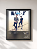 #noir Tableau de l'album Where It All Began de Dan + Shay, cadre noir, imprimé et encadré en France