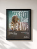 #noir Tableau de l'album La Escafandra de Nena Daconte, cadre noir, imprimé et encadré en France