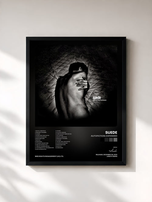 Suede · Autofiction: Expanded — Affiche encadrée