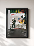 #noir Tableau de l'album Revolution (Remastered Edition) de Alpha Blondy, cadre noir, imprimé et encadré en France