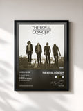 #noir Tableau de l'album Royal de The Royal Concept, cadre noir, imprimé et encadré en France