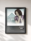 #noir Tableau de l'album Legacy...Hymns & Faith de Amy Grant, cadre noir, imprimé et encadré en France