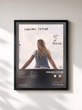 #noir Tableau de l'album How To Be Human de Chelsea Cutler, cadre noir, imprimé et encadré en France
