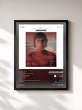 #noir Tableau de l'album Whose Garden Was This de John Denver, cadre noir, imprimé et encadré en France