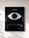 #noir Tableau de l'album Jinsei × Boku = de ONE OK ROCK, cadre noir, imprimé et encadré en France