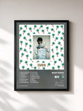 #noir Tableau de l'album 1988 de Biga*Ranx, cadre noir, imprimé et encadré en France