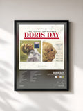 #noir Tableau de l'album LATIN FOR LOVERS - LOVE HIM de Doris Day, cadre noir, imprimé et encadré en France