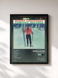 #noir Tableau de l'album Merry Christmas (with Percy Faith & His Orchestra) de Johnny Mathis, cadre noir, imprimé et encadré en France