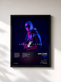 #noir Tableau de l'album Flow Lover de Eddy Lover, cadre noir, imprimé et encadré en France