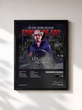 #noir Tableau de l'album Corridos 602 de Edgardo Nunez, cadre noir, imprimé et encadré en France