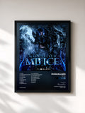 #noir Tableau de l'album MB ICE de Manuellsen, cadre noir, imprimé et encadré en France