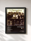 #noir Tableau de l'album Morir De Amor de Los Chunguitos, cadre noir, imprimé et encadré en France