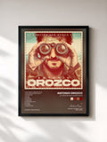 #noir Tableau de l'album La Canción Que Nunca Viste de Antonio Orozco, cadre noir, imprimé et encadré en France