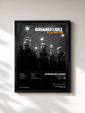 #noir Tableau de l'album All In Good Time de Barenaked Ladies, cadre noir, imprimé et encadré en France