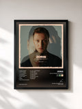 #noir Tableau de l'album Willkommen Goodbye de Joris, cadre noir, imprimé et encadré en France