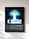 #noir Tableau de l'album Shingeki no Kioku de Linked Horizon, cadre noir, imprimé et encadré en France