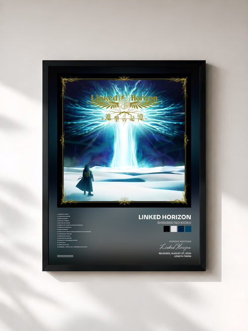 Linked Horizon · Shingeki no Kioku — Affiche encadrée
