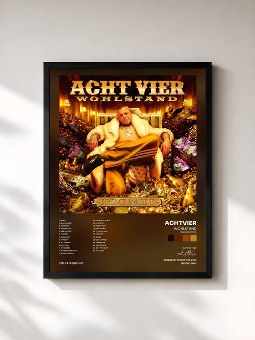 AchtVier · Wohlstand (Deluxe Edition) — Affiche encadrée