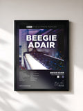 #noir Tableau de l'album The Ultimate Playlist de Beegie Adair, cadre noir, imprimé et encadré en France