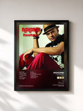 #noir Tableau de l'album MoveMeant (French) de Mohombi, cadre noir, imprimé et encadré en France