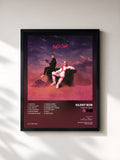 #noir Tableau de l'album Habitat Cielo de Silent Bob, cadre noir, imprimé et encadré en France