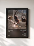 #noir Tableau de l'album The Light Pack de Joey Bada$$, cadre noir, imprimé et encadré en France