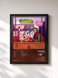 #noir Tableau de l'album MM..FOOD (20th Anniversary Edition) de MF DOOM, cadre noir, imprimé et encadré en France