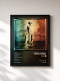 #noir Tableau de l'album Welcome To The Fishbowl de Kenny Chesney, cadre noir, imprimé et encadré en France